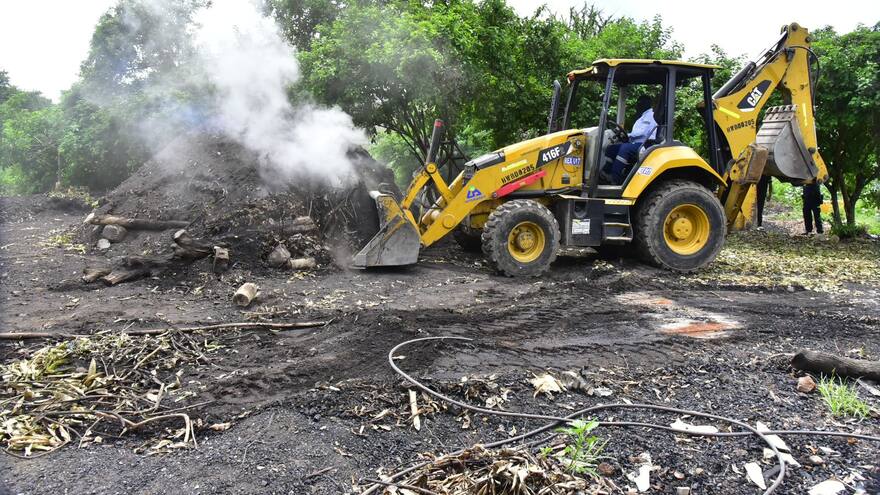 Destruyen hornos ilegales de carbón vegetal en Valledupar tras quejas de contaminación