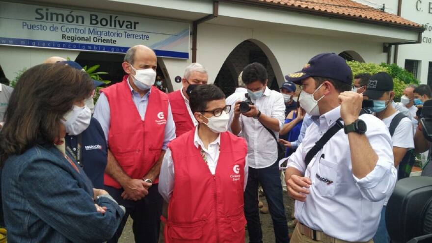 Venezuela dice que visita de González Laya a Cúcuta es una 'puesta en escena'