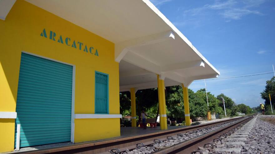 Estación de tren en Aracataca: museo y sitio turístico