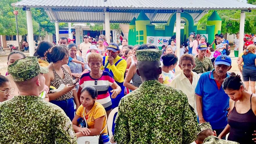 Más de 2 mil personas fueron atendidas en jornada ‘Sincé Unido y Solidario’