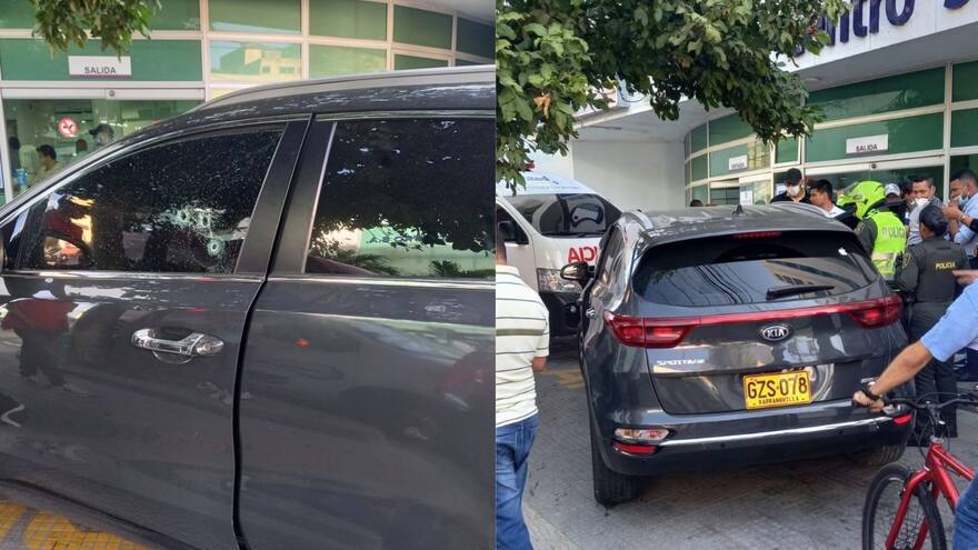 Balean a hombre que se movilizaba en camioneta por el Centro