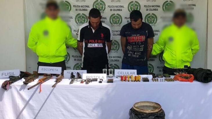 Desmantelan armería ilegal en el sur de Córdoba