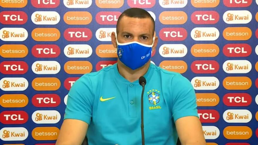 ´Weverton llenó de elogios a Borja antes del partido contra Colombia