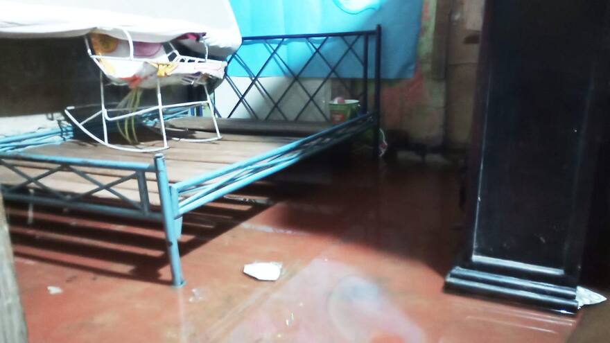 Casas inundadas y otras emergencias por lluvias en la ciudad