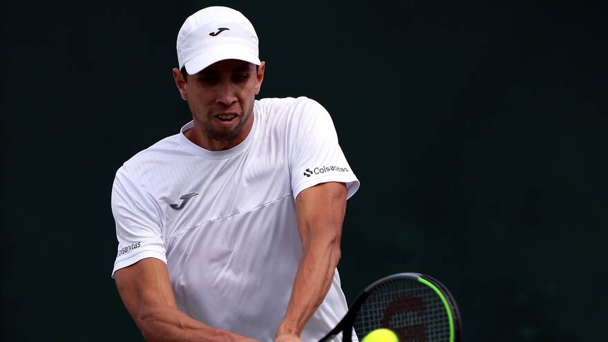 El colombiano Daniel Galán clasifica a tercera ronda de Wimbledon