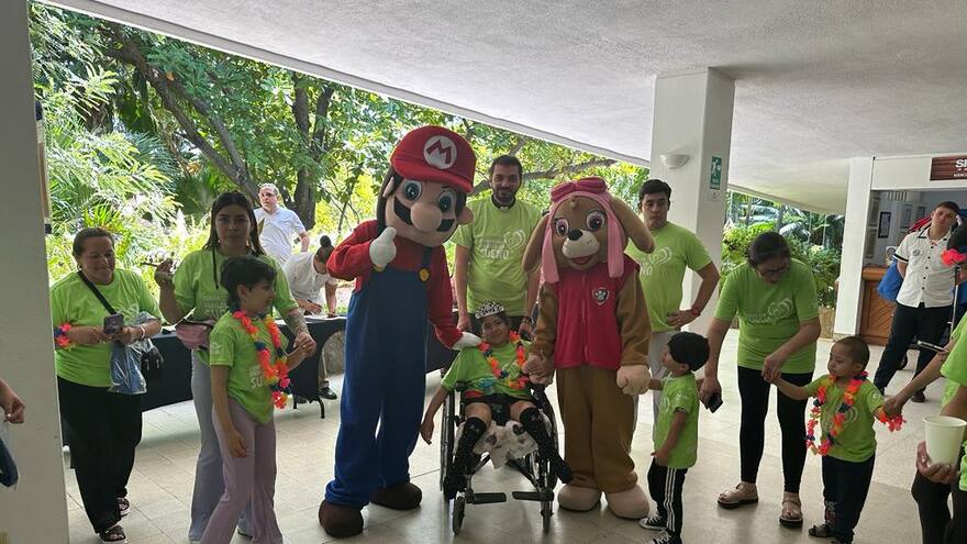 15 niños cumplieron su sueño de conocer el mar en Santa Marta