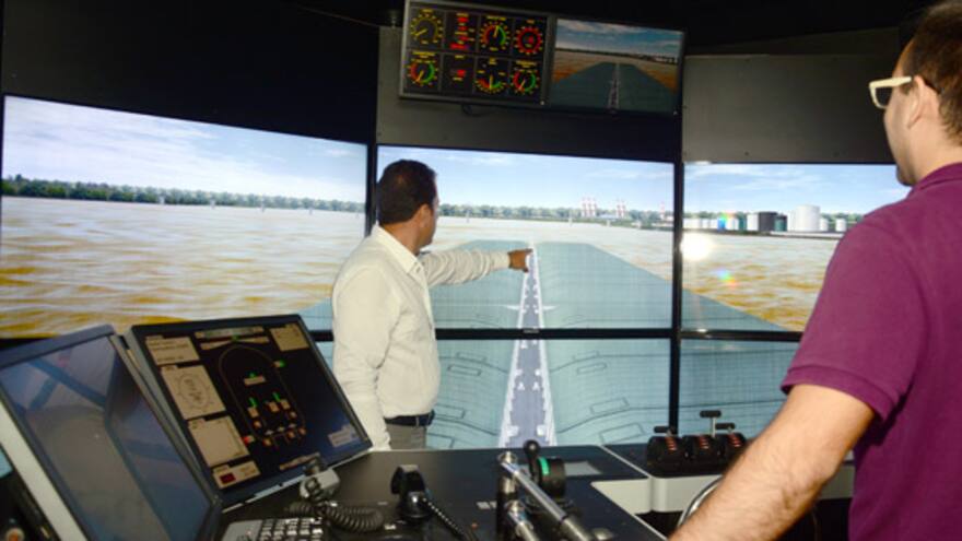 El mejor simulador de navegación fluvial de Latinoamérica está en Barranquilla