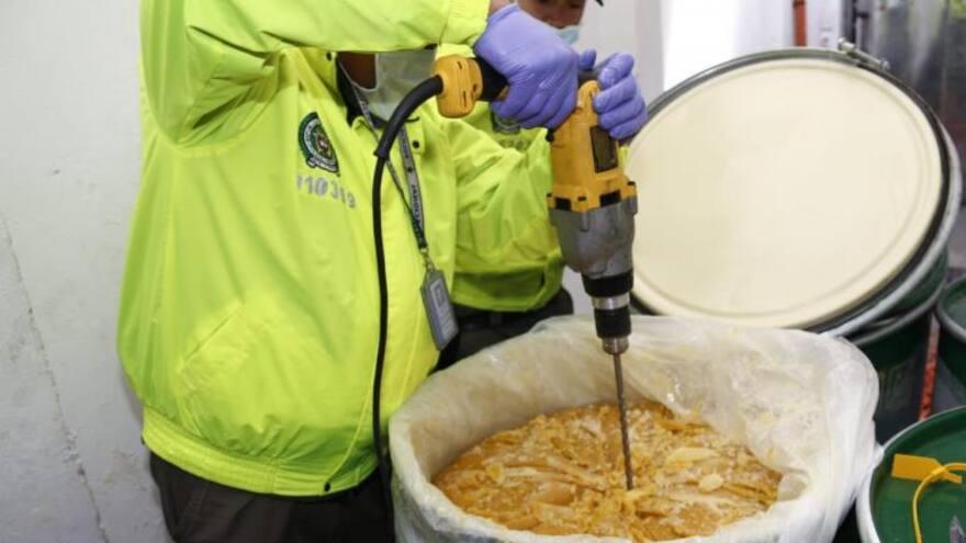 Cocaína líquida: un método ‘narco’ que va en aumento en Colombia