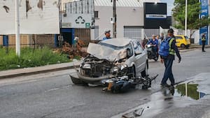 Dos jóvenes muertos y uno herido en accidente de tránsito en la vía Riohacha-Santa Marta