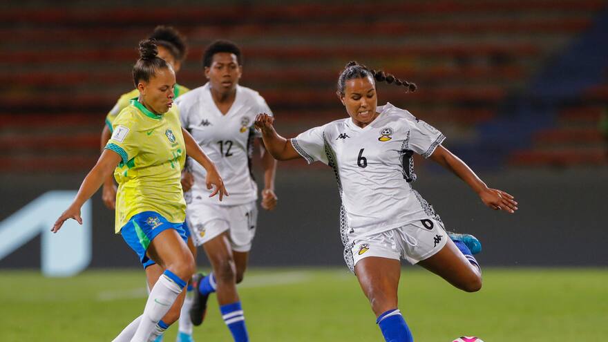 Mundial Femenino Sub-20: Brasil 9, Fiyi 0: la ‘canarinha’ no tuvo piedad