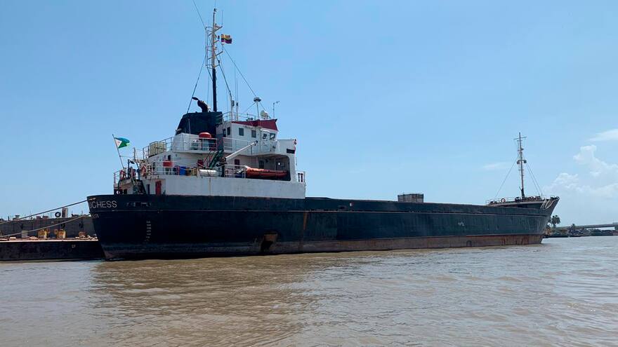 Dimar negó el zarpe de embarcación africana desde el Puerto de Barranquilla