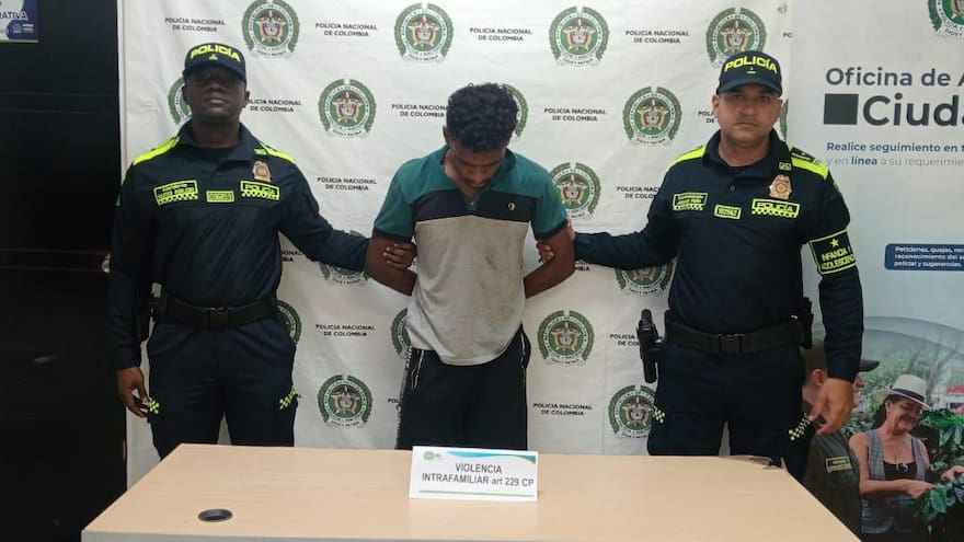 Policía de Bolívar captura a hombre que atacó con machete a joven embarazada y a un niño de 2 años
