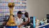 Final Junior vs. Nacional: el trofeo de la Liga está en Barranquilla, ¿quiere una foto para el recuerdo?