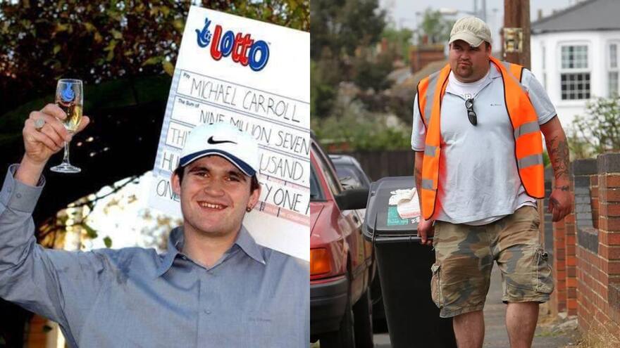 Joven se ganó la lotería, derrochó el premio en mujeres, sexo y drogas y ahora está en la ruina