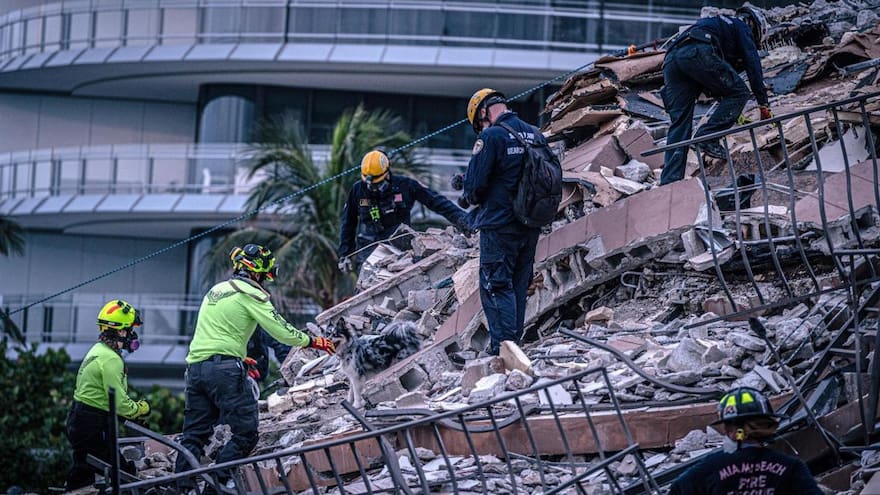 Víctimas del colapso de Champlain Towers recibirán USD1.000 millones