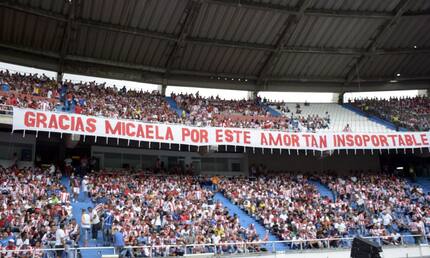 Hinchas expresan eterno agradecimiento a Micaela Lavalle por Junior