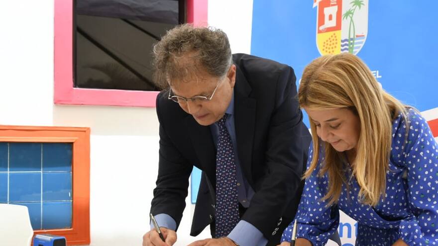 Firma de entendimiento en nueva sede de oncología pediátrica del Atlántico