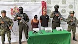 Caen alias la Máquina y ‘Tatiana’, presuntos integrantes del frente de ‘Naín’ en Riohacha