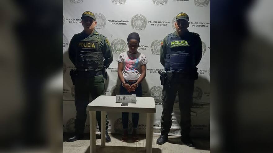 Magdalena: capturan a mujer por utilizar a su hija de 4 años para robar en Santa Marta