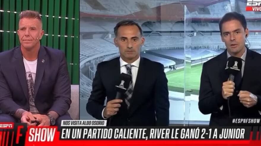 Ácidas críticas de periodistas argentinos al arbitraje de River-Junior