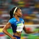 En imágenes: El final de la carrera en la que Shaunae Miller ganó una medalla de oro