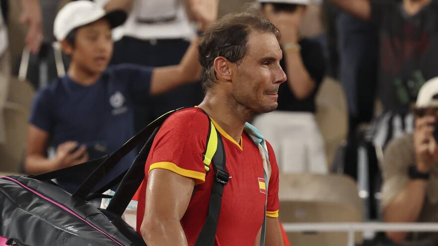 “Es el final de un ciclo”, dice Nadal tras quedar eliminado en París-2024