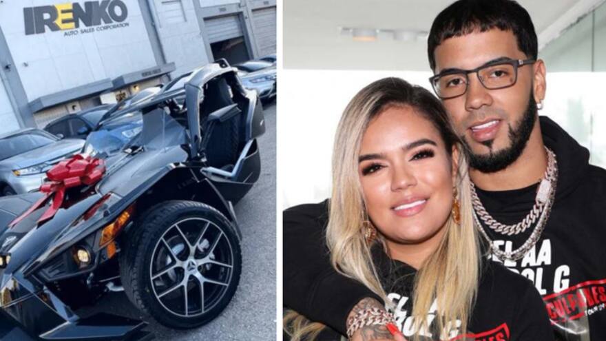 ¿Qué pasó con el ‘carro Batman’ que le regaló Karol G a Anuel AA?