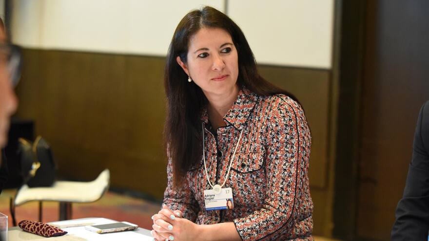 Colombiana Adriana Kugler obtuvo el apoyo para ser gobernadora de la Fed