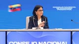 Delcy Rodríguez dice que va a encarar las diferencias con Estados Unidos “sin temor alguno”