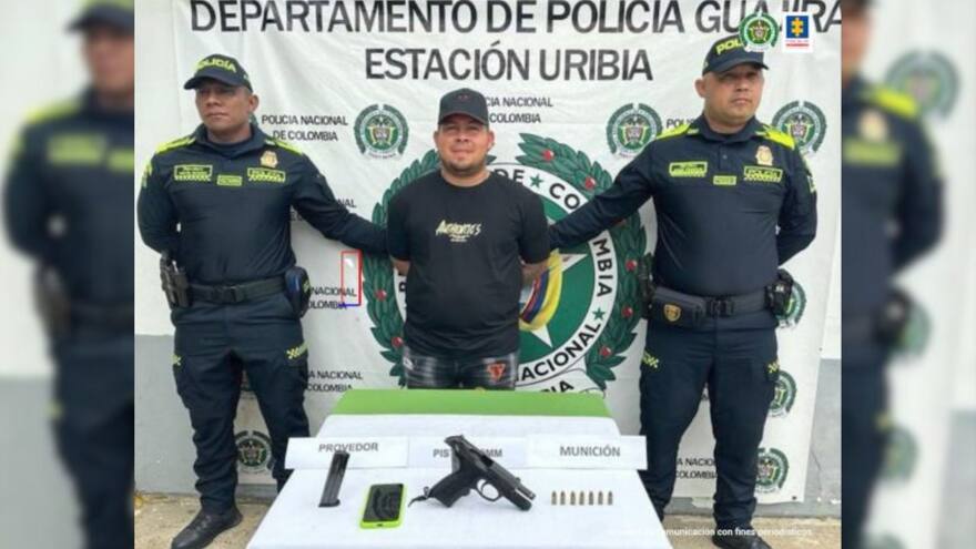 A la cárcel alias Amarillo, presunto integrante de los Pachenca en La Guajira