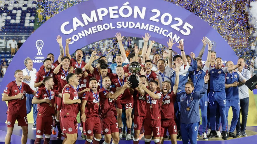 El cuadro de campeones y subcampeones de la Copa Sudamericana: los argentinos, los más ganadores