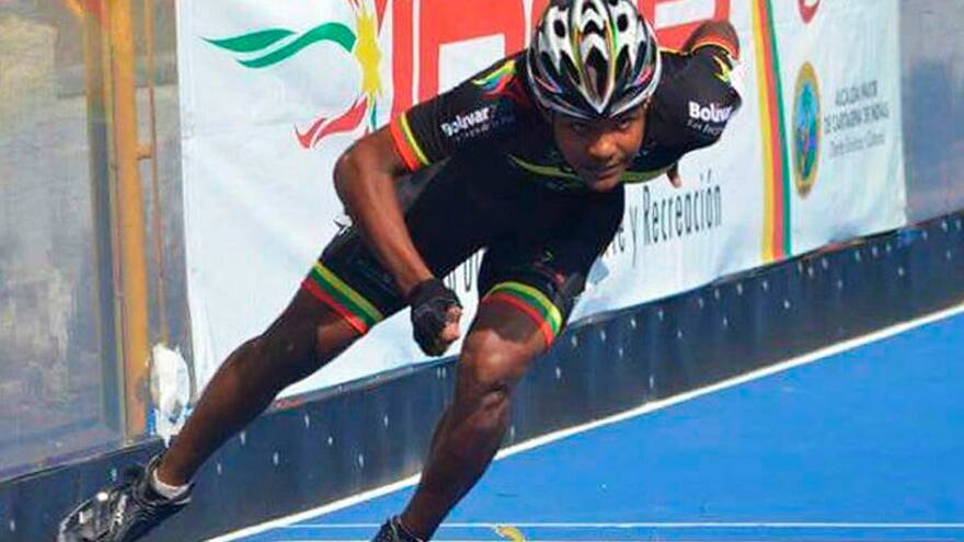 Patinador arjonero entró al Programa de Altos Logros del Gobierno bolivarense