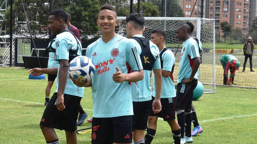 Jordan Barrera se va a la selección Colombia sub-20