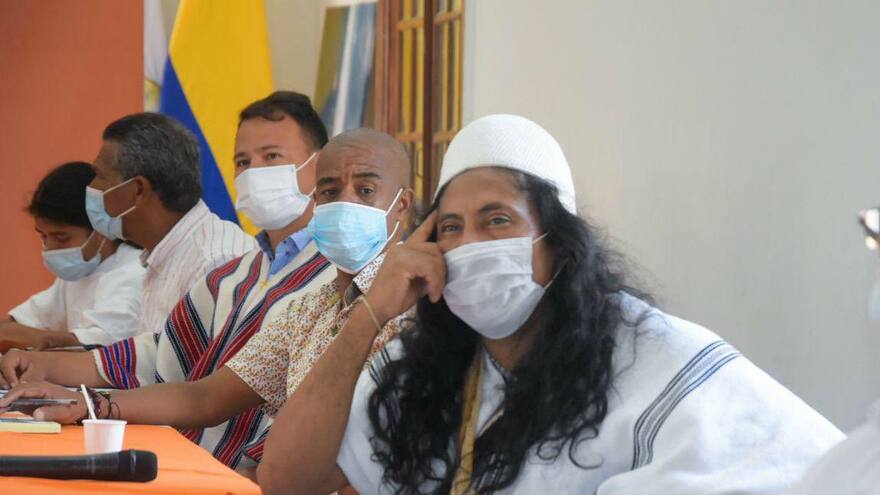 En Santa Marta concertan con indígenas proyectos con los recursos de regalías