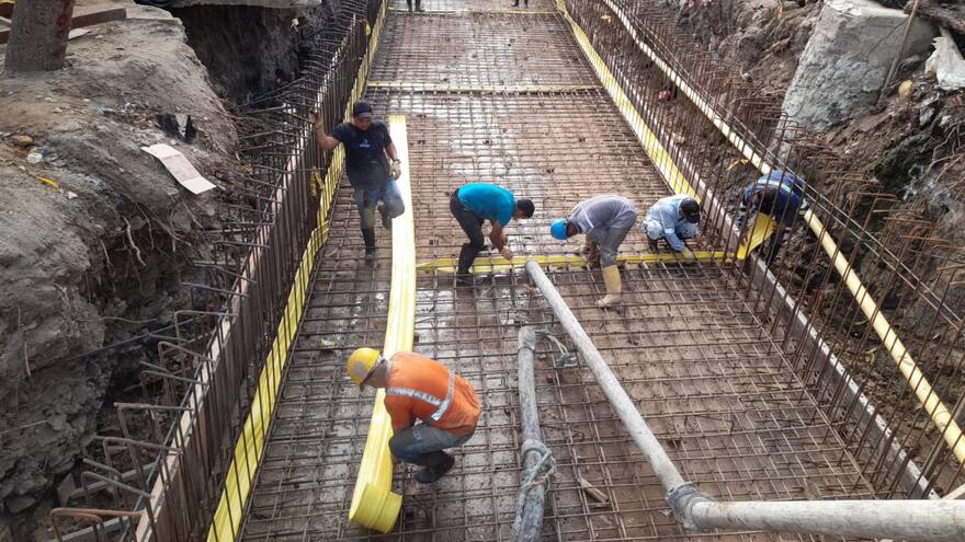 Avanzan las obras de canalización de arroyos en Baranoa
