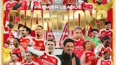 El Arsenal acaba con 22 años de espera al coronarse campeón de la Premier League