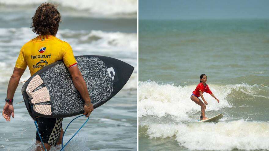 San Bernardo del Viento, Córdoba, es sede del Campeonato Nacional de Surf