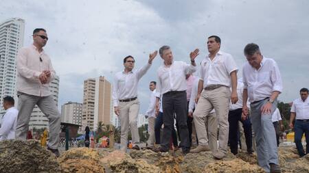 Aseguran $100 mil millones contra erosión en Cartagena