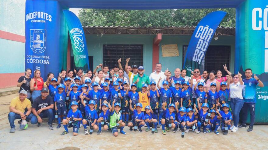 La escuela deportiva ‘Futuros de Oro’ empezó trabajos en el sur de Córdoba