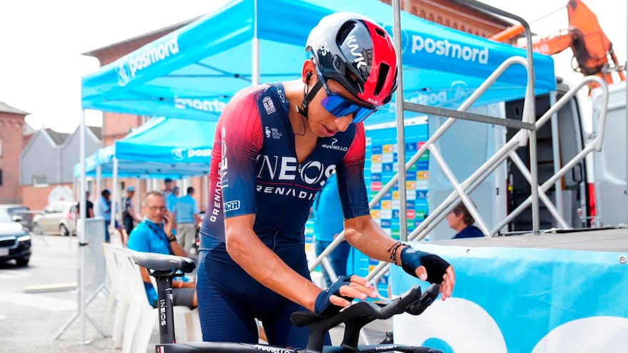 Egan Bernal abandona en la última etapa de la Vuelta a Dinamarca