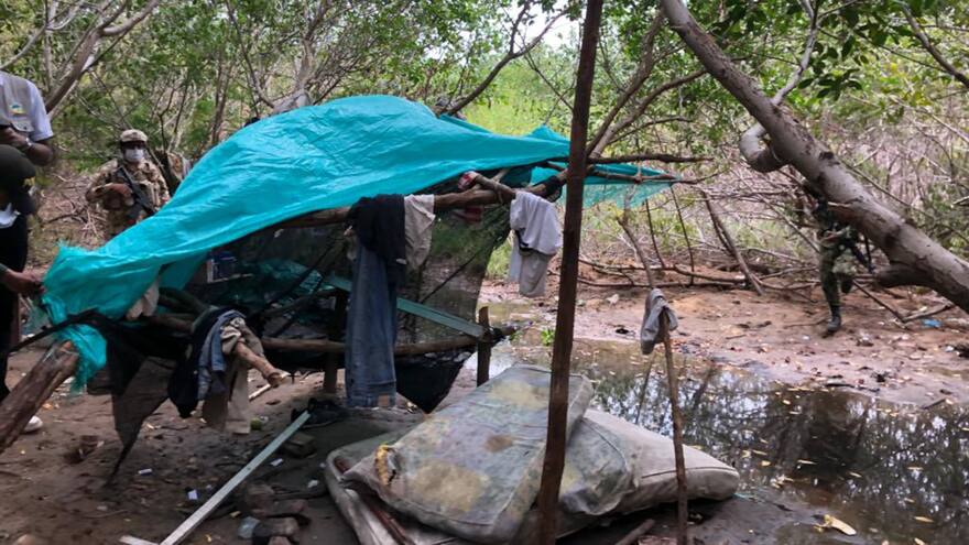 Autoridades intervinieron ‘el Manglar’, sitio de venta de estupefacientes
