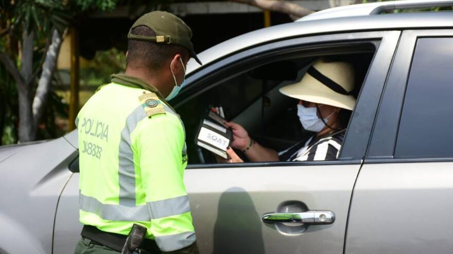 Controles en vías principales del Atlántico durante el Plan Retorno