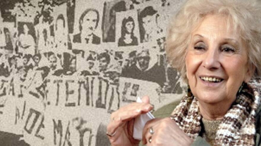 Estela de Carlotto agradece condenas por violencia en la dictadura argentina