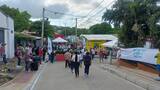 Altos del Rosario, en el norte de Sincelejo, celebró sus 30 años con calles pavimentadas