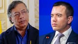 Una guerra comercial, el último episodio de una relación de altibajos entre Petro y Noboa
