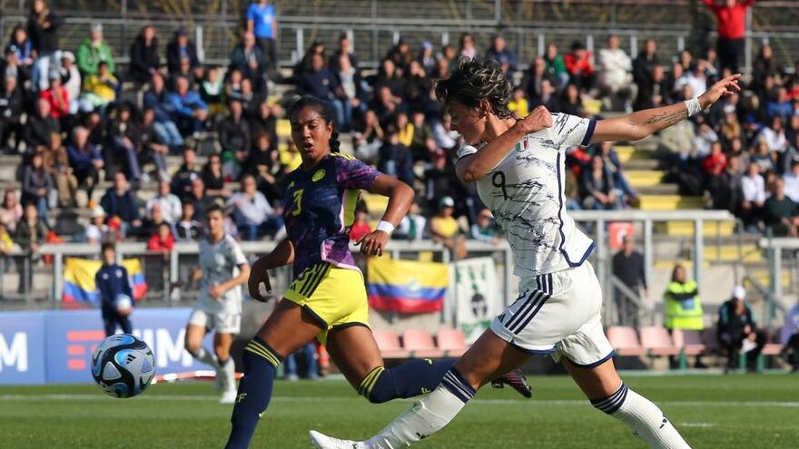 La selección Colombia femenina perdió 2-1 frente a Italia en un amistoso preparatorio para el Mundial de Australia y Nueva Zelanda