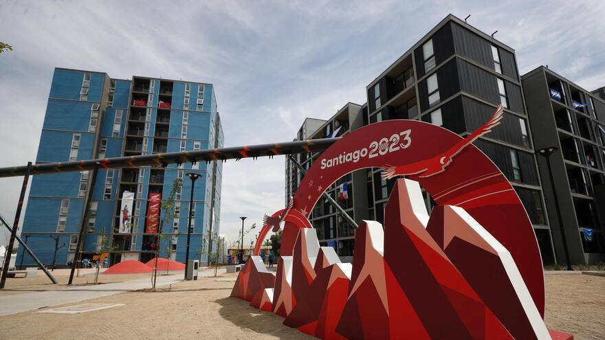 Juegos Panamericanos: una villa con 1.355 apartamentos acoge a los deportistas en Santiago-2023