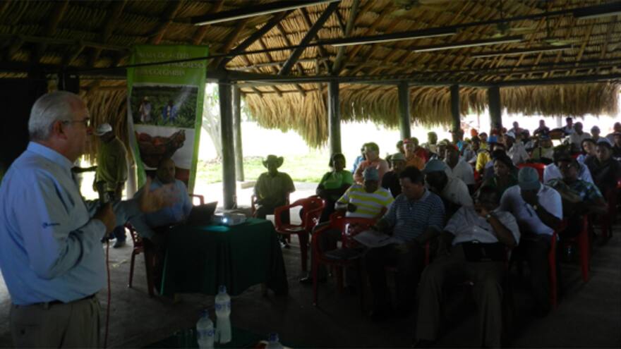 Encuentro palmicultor en María La Baja, Bolívar