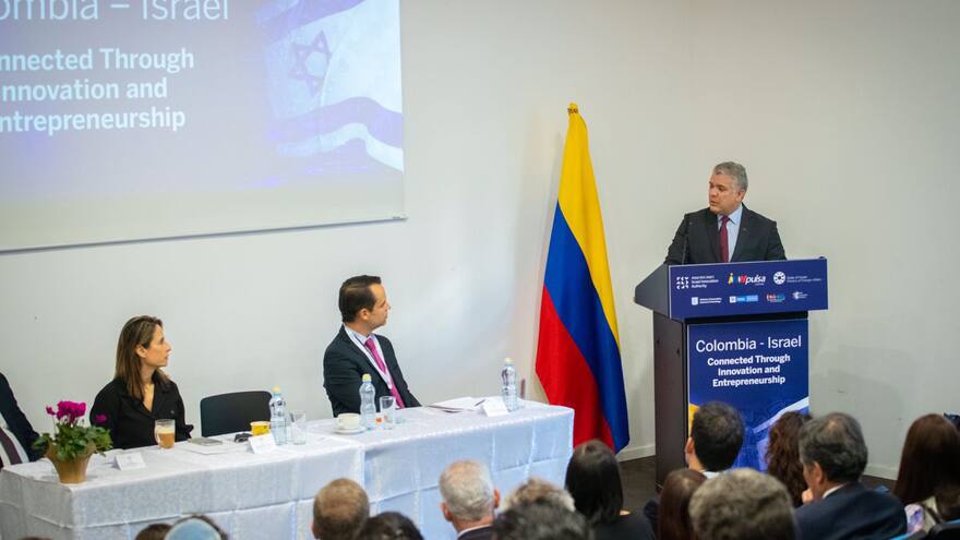 Duque activa oficina de iNNova en Jerusalén y acelera lazos con Israel