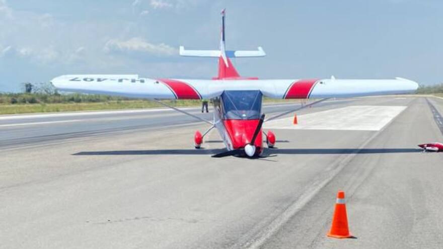 Avioneta se accidentó en el aeropuerto Alfonso López